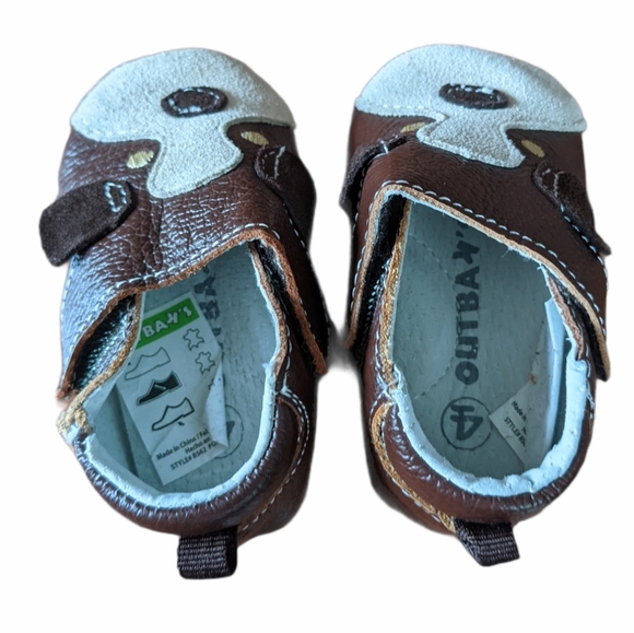 Puppy leather Outbak's baby shoes - Picture 2 of 4